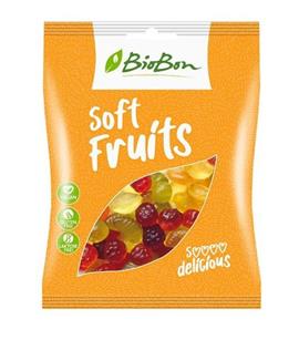 Biobon, gumové zahradní ovoce 100g, Vegan