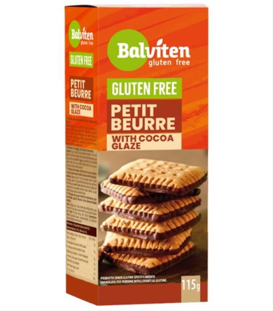 PETIT BEURRE COVERED IN COCOA GLAZE 130g